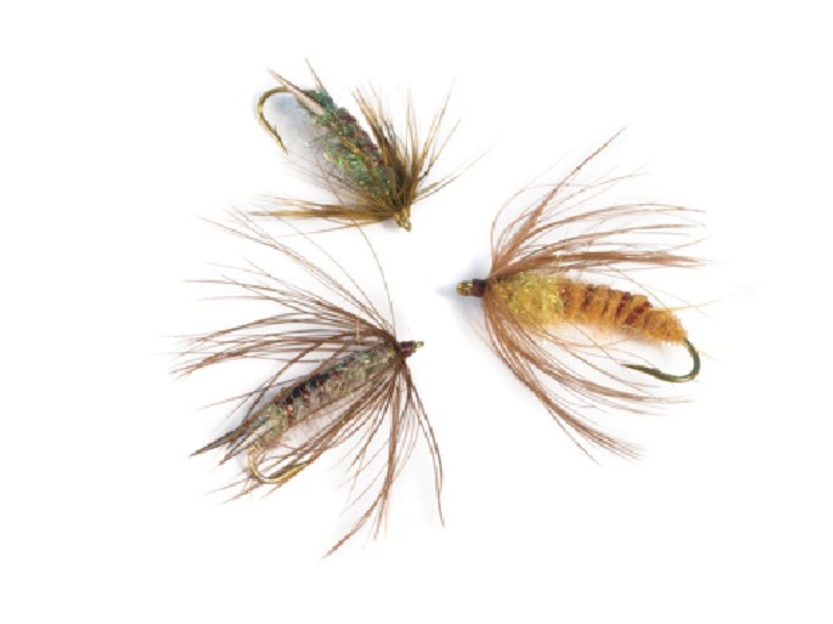3 Daddie Wet Fly Fishing Trout Flies Deadly Under The Water