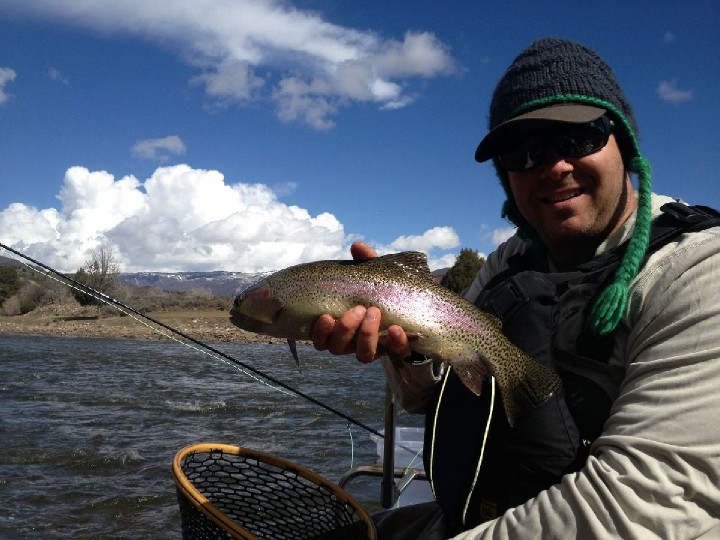 Winter and Spring Float Fishing in Colorado 
